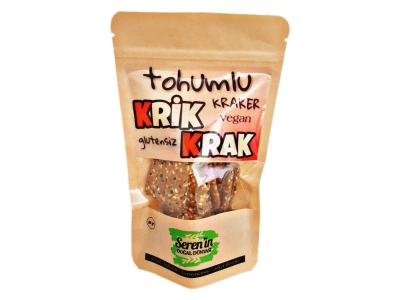 Tohumlu Kraker / Krik Krak - Glutensiz Ve Vegan
