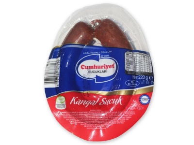 Cumhuriyet Kangal Fermente Sucuk Vakumlu 220 Gr
