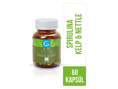 The LifeCo Spirulina Kelp Nettle 60 Kapsül