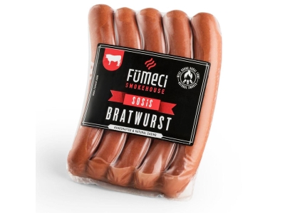 Fümeci Smokehouse Bratwurst Sosis 450-500 Gr