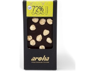 Aroha Fındıklı %72 Bitter Çikolata 100g